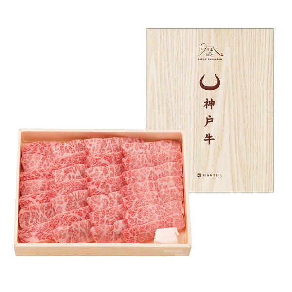 【「日本の極み」神戸牛　焼肉用 600g】用ギフトカード