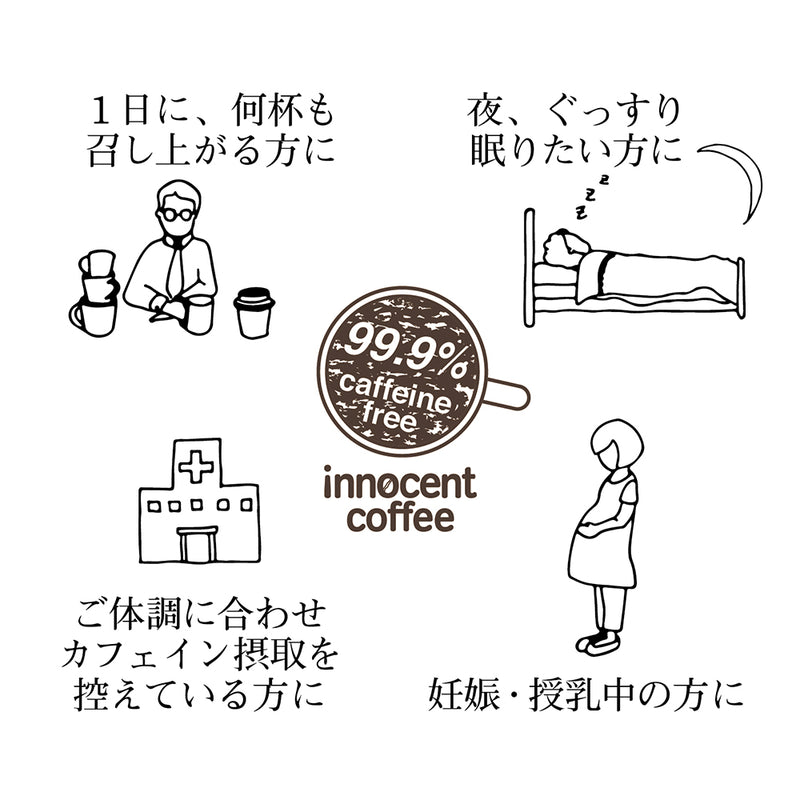 【「innocent coffee」デカフェ　シーズンギフト】用ギフトカード