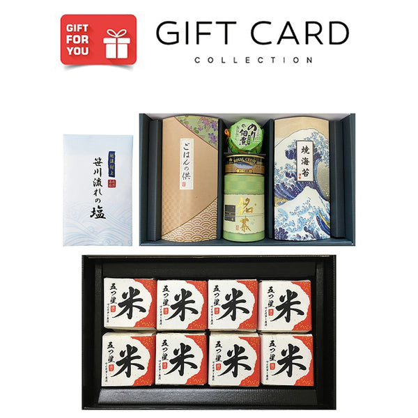【五つ星マイスター厳選ブレンド米F】用ギフトカード