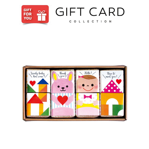 【ライスドール（女の子）8個入り】用ギフトカード